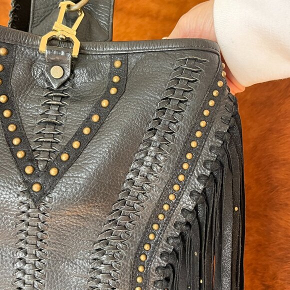 Cleobella Handmade Heavy Duty Leath Backpack/Shoulder Bag - Picture 12 of 13